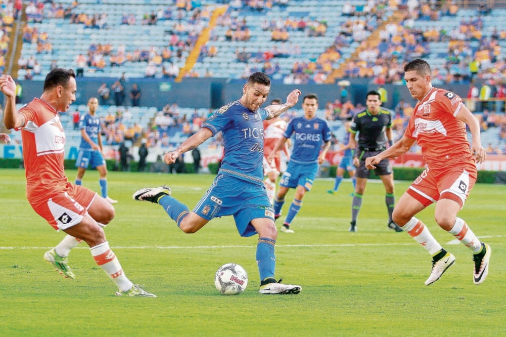 Ismael Sosa tuvo una buena campaña con los Tigres y su posible salida no luce nada descabellada; Cruz Azul alista la cartera (ALFREDO LÓPEZ. JAM MEDIA)