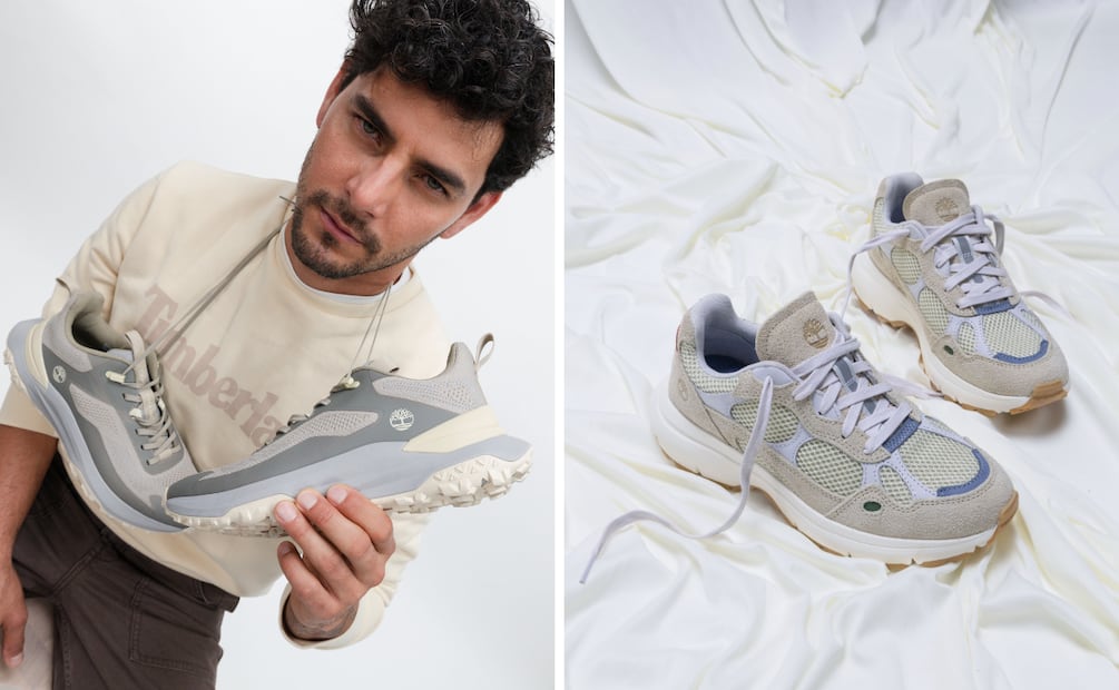 Sneakers que apuestan por materiales resistentes y piel de primera calidad. Foto: Cortesía Timberland