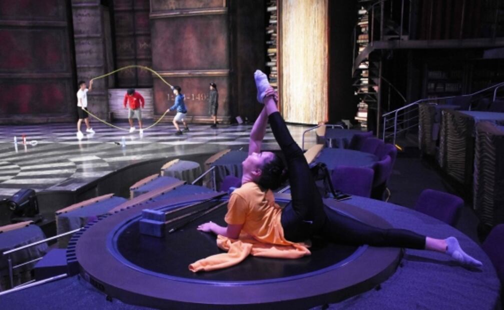 Con teatro casi vacío por Covid-19, Cirque du Soleil vuelve al Caribe mexicano