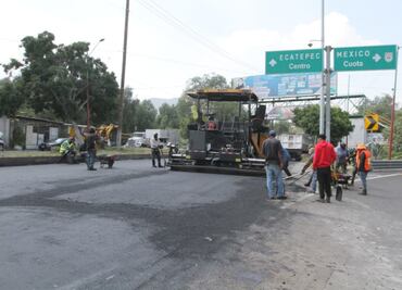 Gobierno de Ecatepec repavimenta avenida Insurgentes; no había sido reencarpetada en casi 30 años
