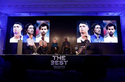 Nominados de FIFA a los premios The Best 2018