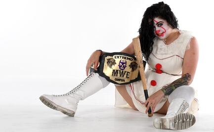 Erika, una heroína de carne y hueso en la lucha libre