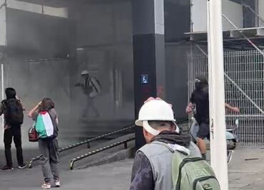 Tras marcha del 2 de octubre, UNAM condena actos vandálicos en Centro Cultural Universitario Tlatelolco; presentará denuncias