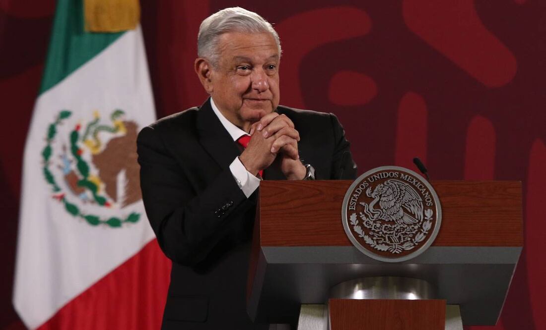 El informe trimestral, dijo el presidente López Obrador, será transmitido por los canales oficiales del gobierno federal. Foto: Archivo/EL UNIVERSAL
