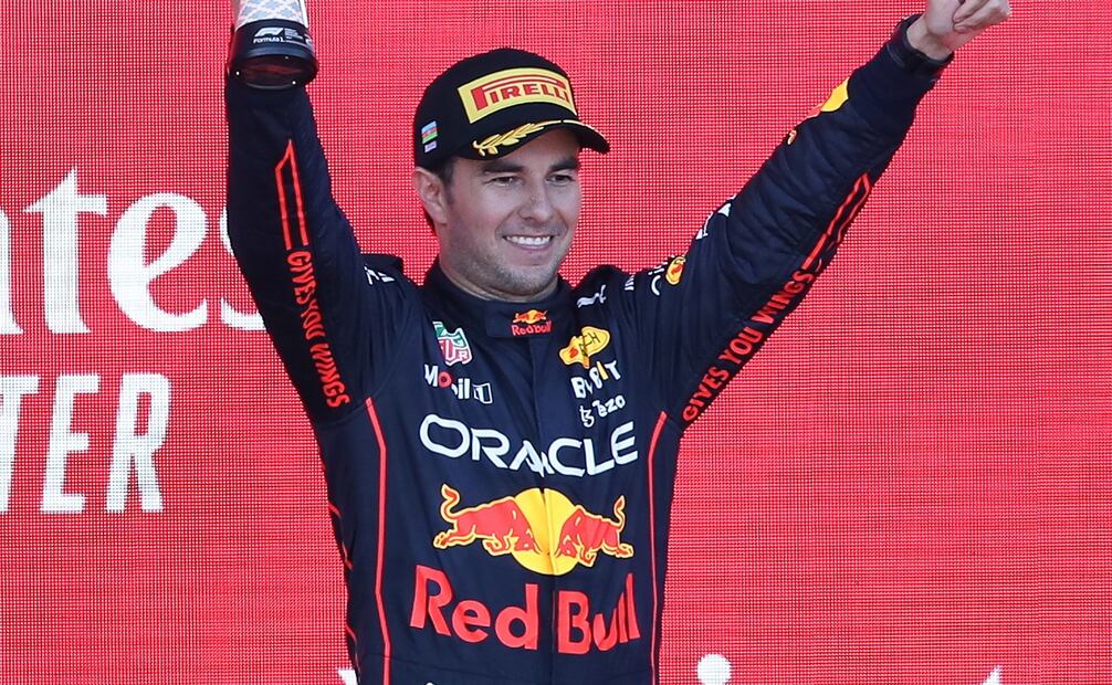 CHECO PÉREZ ES EL PILOTO CON MÁS PODIOS EN LA HISTORIA DE AZERBAIYÁN - FOTO: EFE