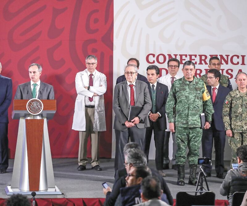 La Secretaría de Hacienda anunció que se destinaron 4 mil millones de pesos a la Sedena y 500 millones a la Marina. GERMÁN ESPINOSA. EL UNIVERSAL