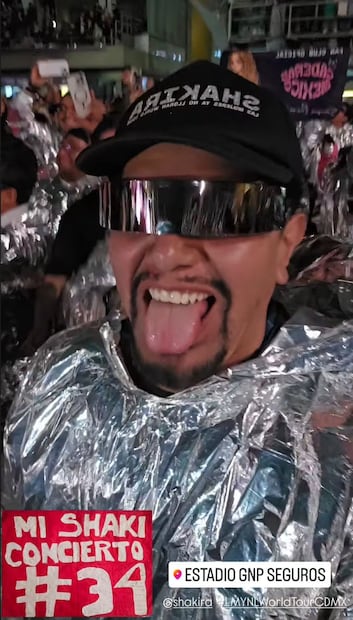 El joven asistió a la "Caminata con la Loba" el pasado 27 de febrero. Foto: Redes Sociales