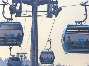 Cablebús: Colocan primera torre de más de 21 metros de altura de Línea 3