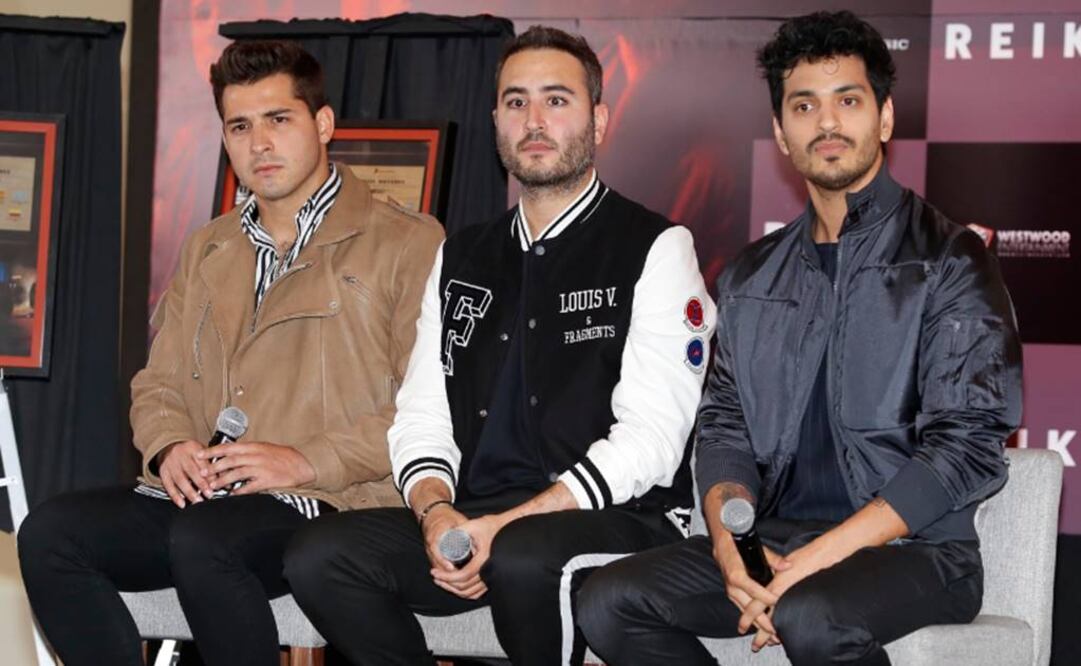 Reik recibió un Doble Platino por su sencillo "Me niego" Foto: Agustín Salinas / Agencia EL UNIVERSAL