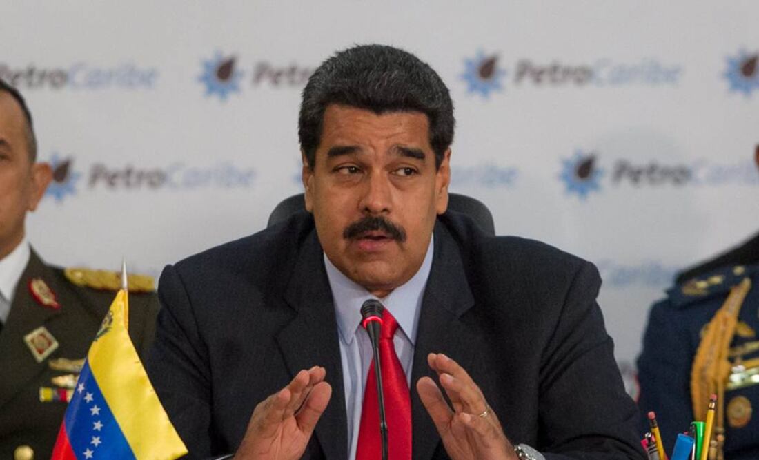 Maduro dijo que esperaba "explicaciones claras" del gobierno colombiano "sobre esto de prestarle el avión presidencial de Colombia a un señor que vino a apoyar a grupos extremistas" Foto: EFE