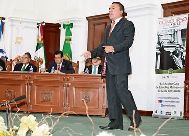 Oradores deben aportar visión cercana a la juventud: UAEM