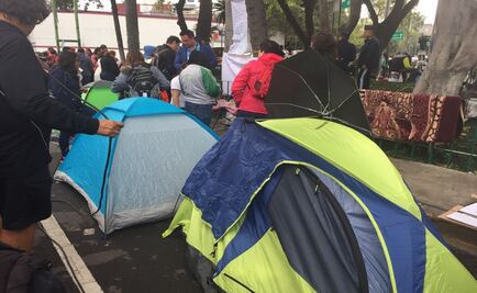 Familiares piden que no entre maquinaria a edificio de Álvaro Obregón