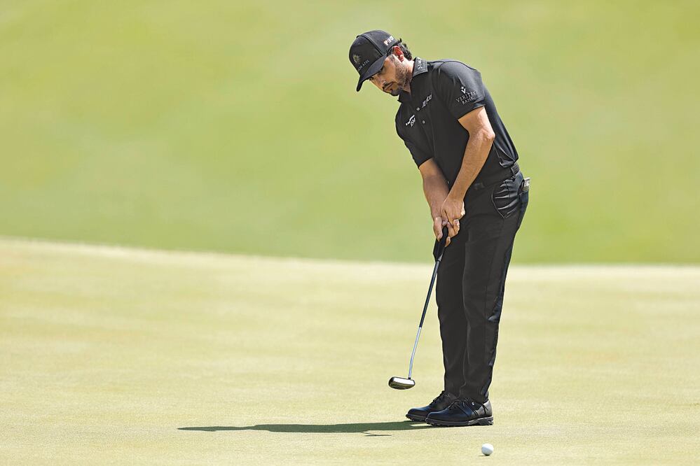 En el LIV Golf, intenta hacer un buen papel ante su público. Foto: Archivo El Universal