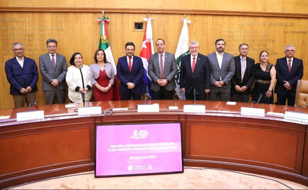 México y Cuba fortalecen lazos en materia de salud. Foto: Redes sociales