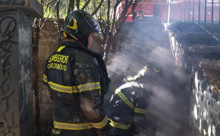 Se registra incendio en el Museo de la Estampa; Bomberos de la CDMX sofocan el fuego