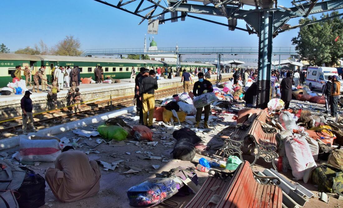 El portavoz de la diplomacia iraní expresó sus condolencias y la solidaridad de su país al Gobierno paquistaní y las familias de las víctimas y los sobrevivientes de la explosión en Quetta.  Foto: AP