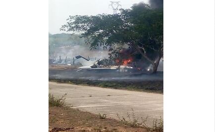 Cae avioneta en Tres Valles, Veracruz