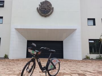 Instalan estaciones de Ecobici en el Complejo Cultural Los Pinos