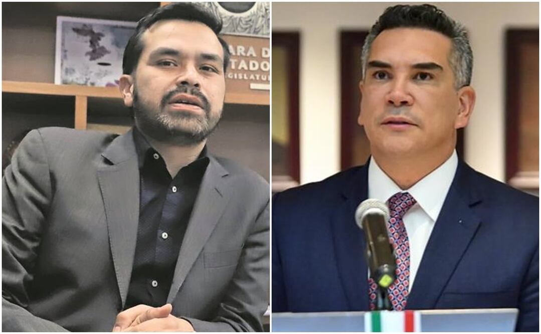 Jorge Álvarez Maynez y Alejandro Moreno FOTOS: Archivo