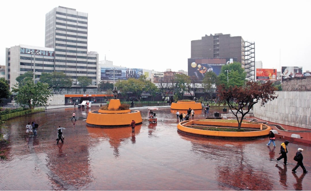 Lluvia alenta servico del Metro está mañana.Foto: Archivo/EL UNIVERSAL