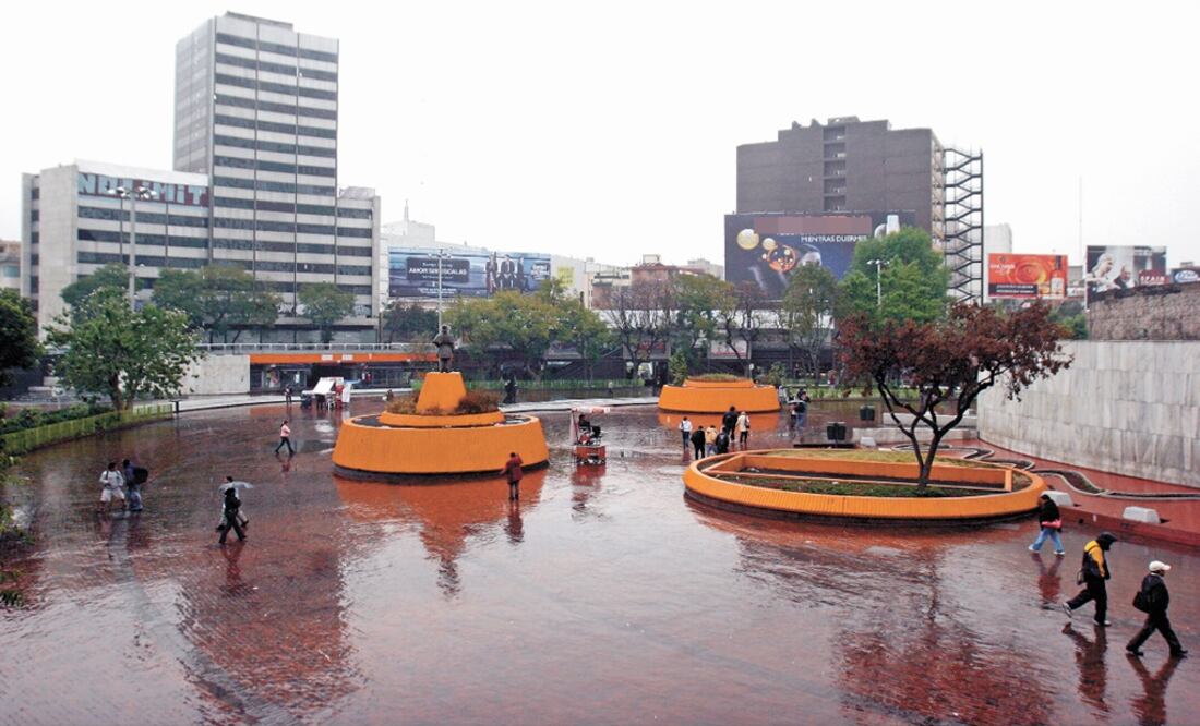 Lluvia alenta servico del Metro está mañana.Foto: Archivo/EL UNIVERSAL