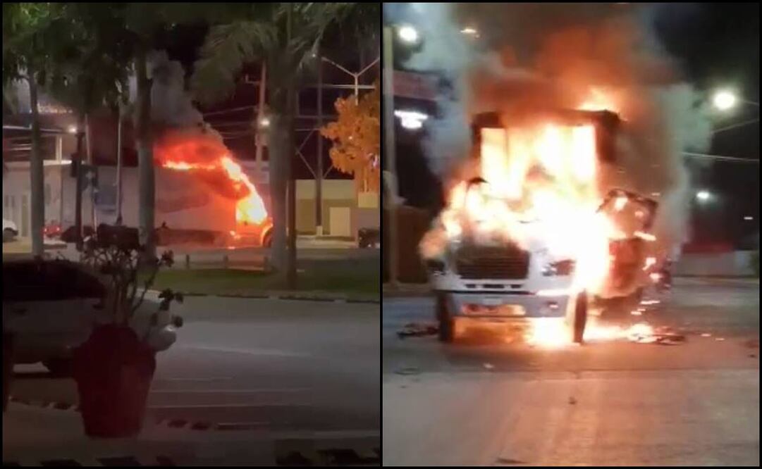 Bloqueos en Culiacán. Foto: Especial