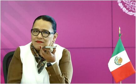 Rosa Icela Rodríguez dialoga con Elizabeth Sherwood, asesora de seguridad de Biden