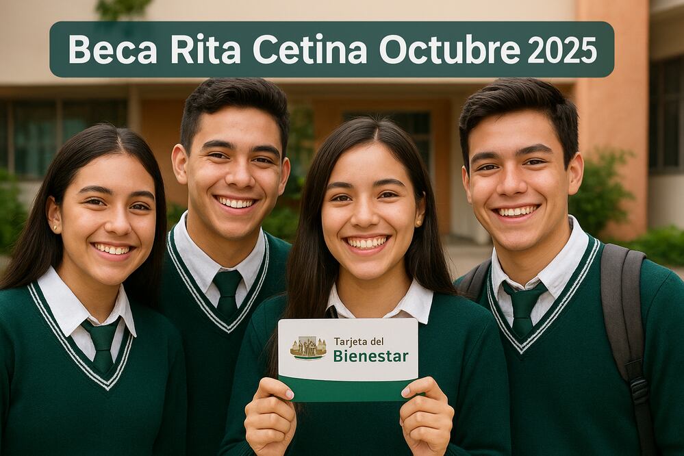 Conoce si habrá pago doble a los beneficiarios de la Beca Universal Rita Cetina en octubre de 2025. Foto: Realizada con IA (ChatGPT)