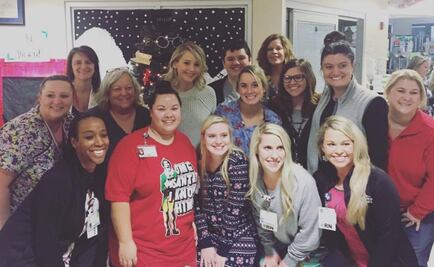 Jennifer Lawrence visita hospital en Kentucky