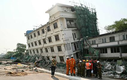 Tailandia interrogará a 51 ingenieros por derrumbe del edificio tras terremoto en Myanmar; colapso dejó 42 personas muertas