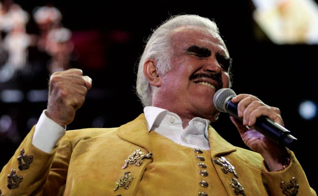 Vicente Fernández llamó la atención con una publicación en Instagram  FOTO: ARCHIVO