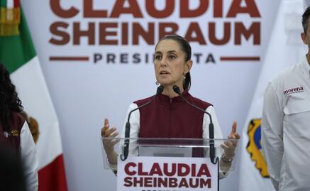Sheinbaum reacciona a encuesta de EL UNIVERSAL que la posiciona en Hidalgo  