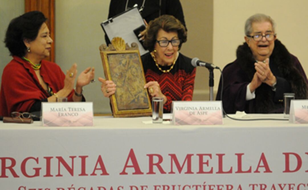 Armella dedicó su vida a la investigación y al registro del arte novohispano y virreinal mexicano. Foto: Secretaría de Cultura