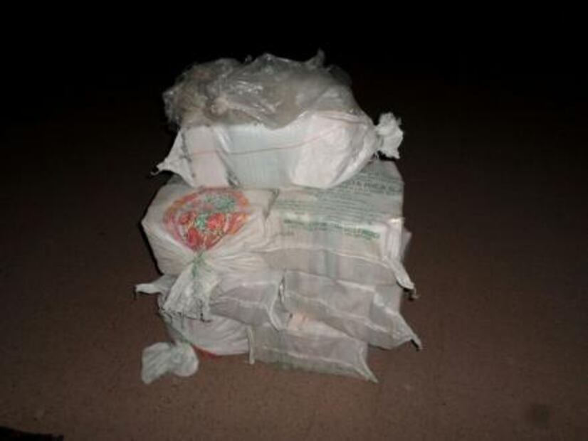 Aseguran fuerzas armadas aeronave con droga en Hermosillo