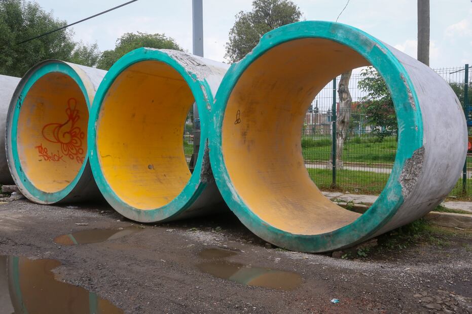 Inundaciones, afectaciones y trabajos a consecuencia de las recientes fuertes lluvias en Chalco. Foto: de Luis Camacho. El Universal