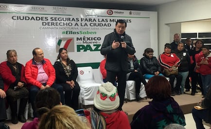 Realizan Osorio y Robles primera caminata nocturna de Ciudad Juárez