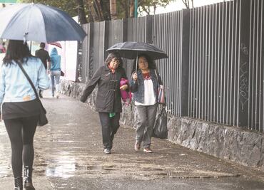 Se registra lluvia en 9 alcaldías de CDMX