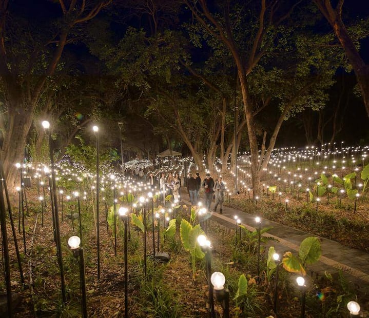 Pieza titulada "Jardín de corazonadas". Crédito: Santiago Reyes/ El Universal