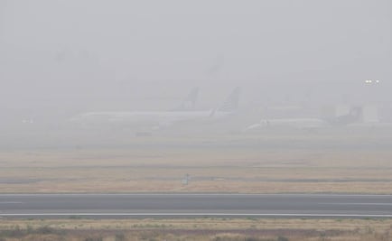 Banco de niebla afecta operación de aeropuerto de SLP