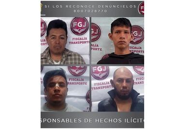 Sentencian a 4 ladrones de transporte público en Edomex