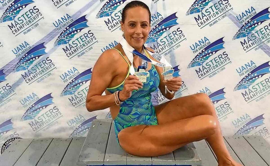 Se mantiene activa, porque la natación es una de sus grandes pasiones. Foto: Instagram
