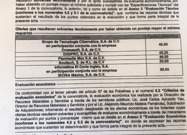 Dudas en empresa que hizo app a INE
