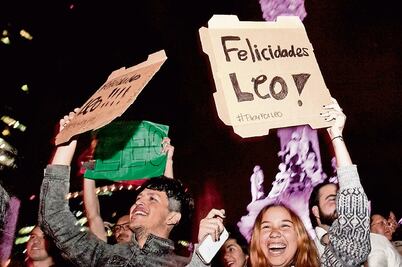 Festejan a DiCaprio en redes, el Ángel, la Minerva...