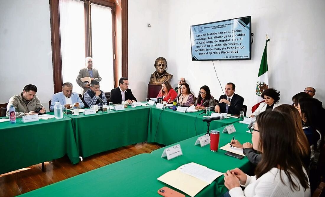 diles expusieron su plan de trabajo ante la Comisión de Presupuesto y Cuenta Pública. Foto: Especial