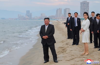 Corea del Norte: el megacomplejo turístico en la playa a punto de estrenar que recorrió Kim Jong-un