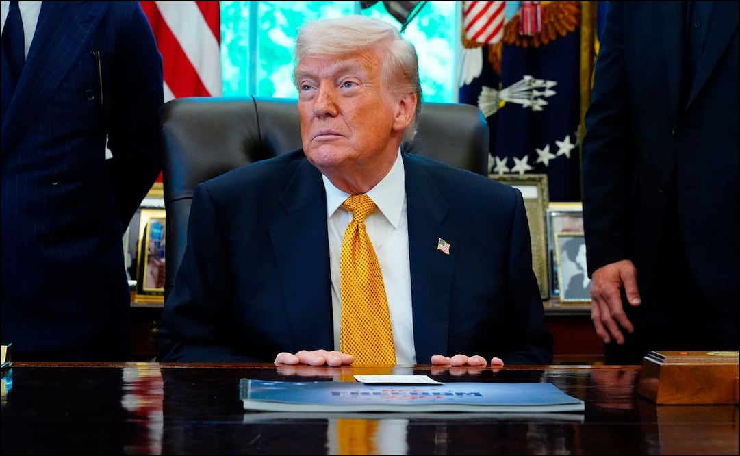 Donald Trump, presidente de Estados Unidos. Foto: AP