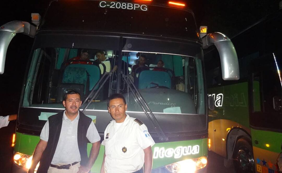 Los migrantes cubanos durante su paso por Guatemala (Foto: José Meléndez - Enviado EL UNIVERSAL)