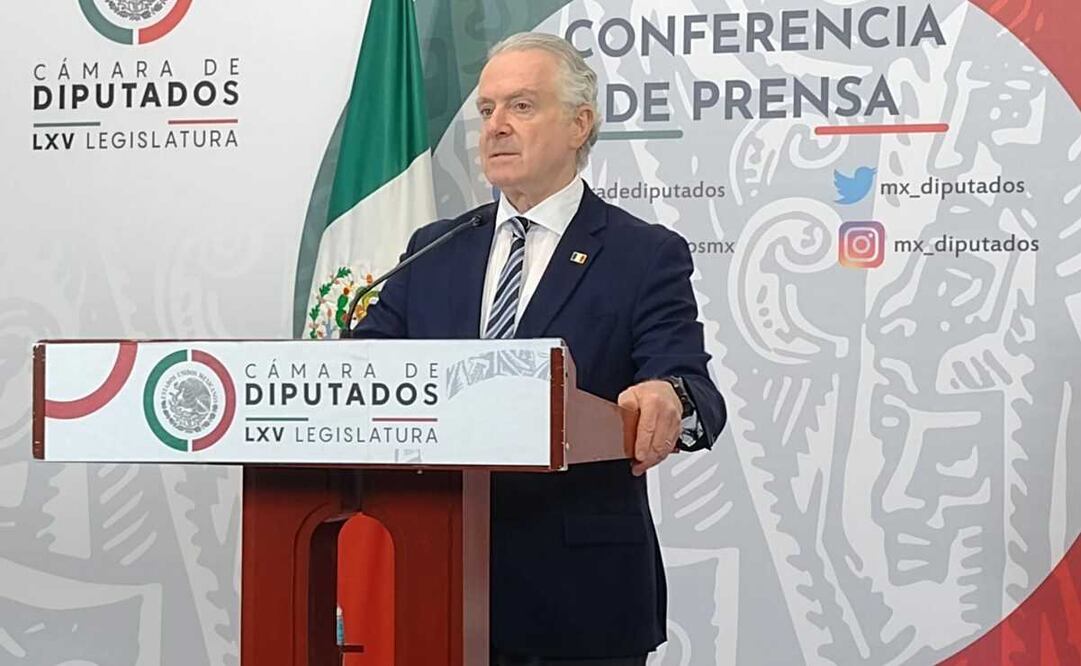 El presidente de la Cámara de Diputados, Santiago Creel Miranda, informó que la próxima semana se definirá el tema de la Mesa Directiva. Foto: archivo/EL UNIVERSAL