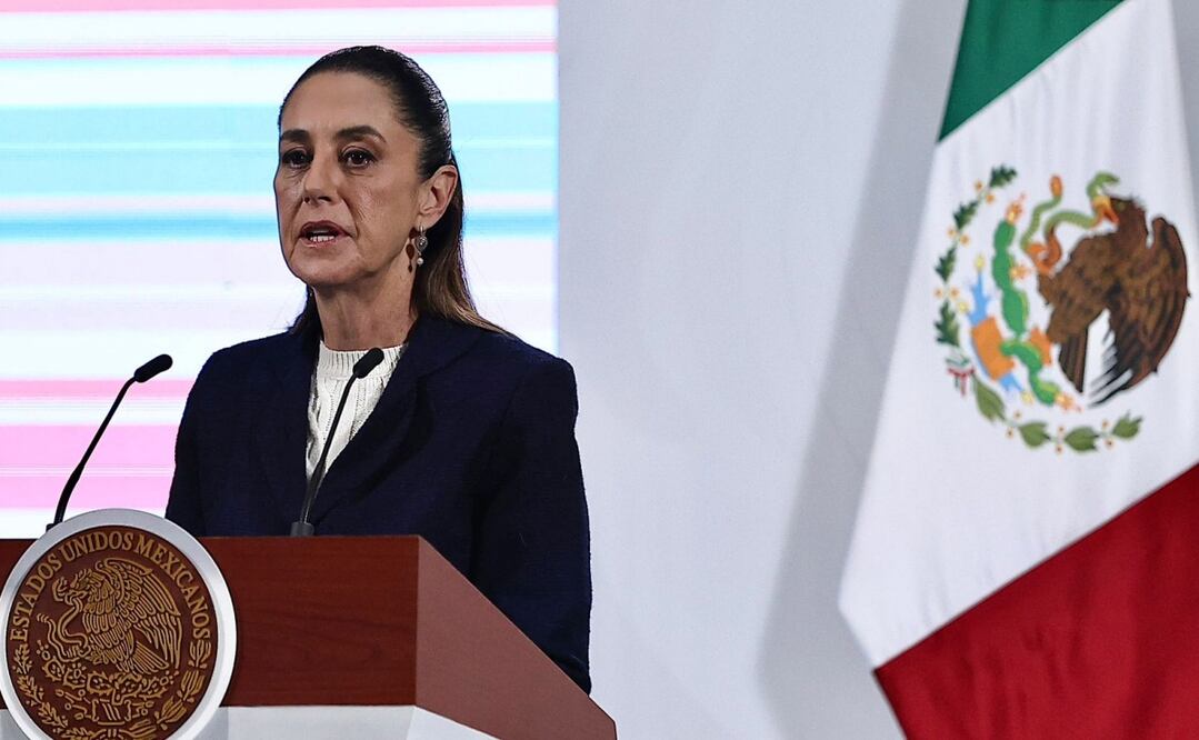 Conferencia matutina de la presidenta Claudia Sheinbaum en Palacio Nacional el 11 de agosto de 2025. Foto: Berenice Fregoso/ EL UNIVERSAL