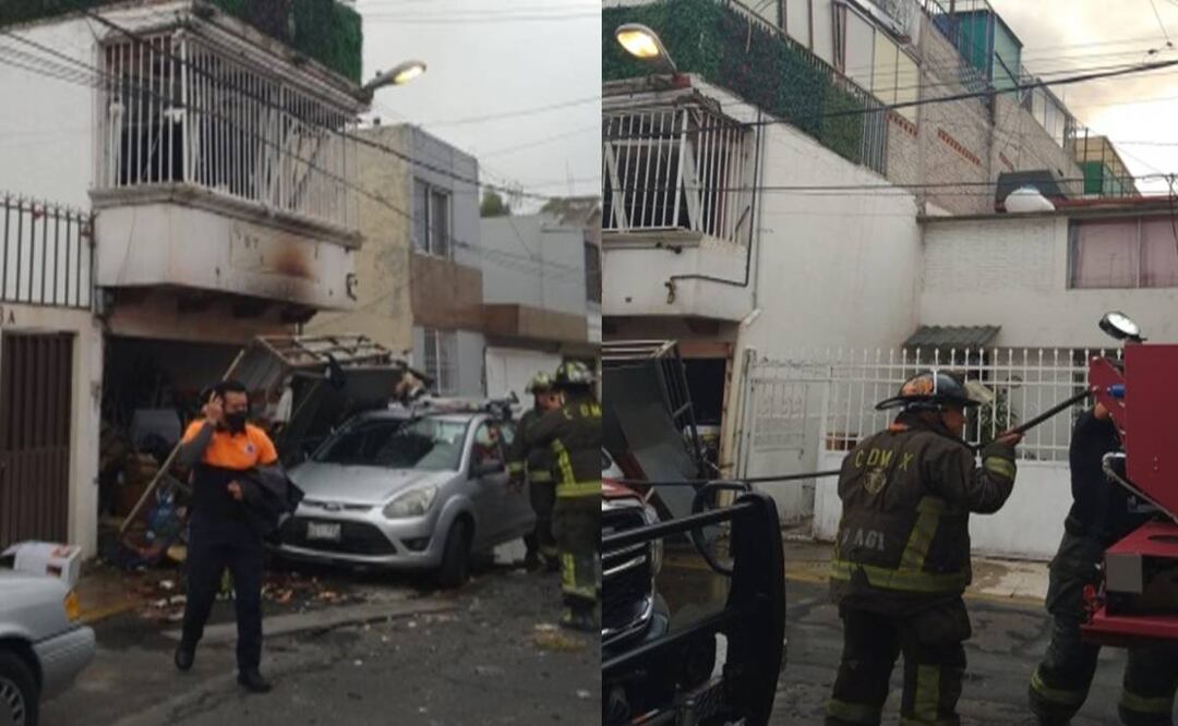 Foto: Especial/l El Universal/ Como precaución fueron evacuadas 50 personas de la zona